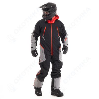 Комбинезон EXTREME 2.0 Man Black - Red - Grey 2024 Утепленный (100)