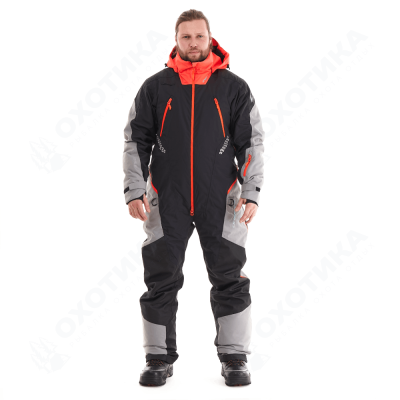 Комбинезон EXTREME 2.0 Man Black - Red - Grey 2024 Утепленный (100)