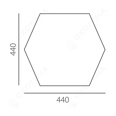 Tent BTrace 4,4x4,4 со стойками  (Зеленый)