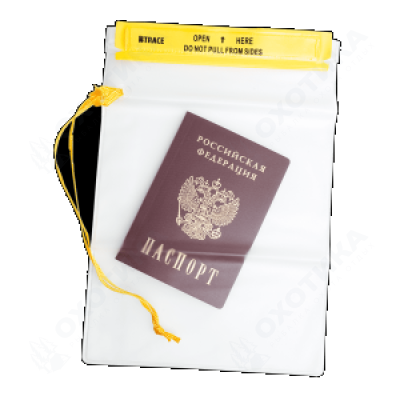 Гермопакет BTrace плоский ПВХ 18x25 см (Прозрачный)