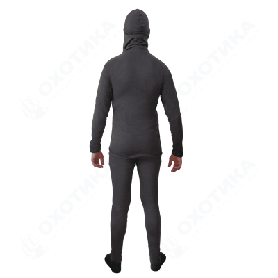 Комплект Btrace (Футболка с длинными рукавами + кальсоны) Mild Fleece (Черный) (Черный)