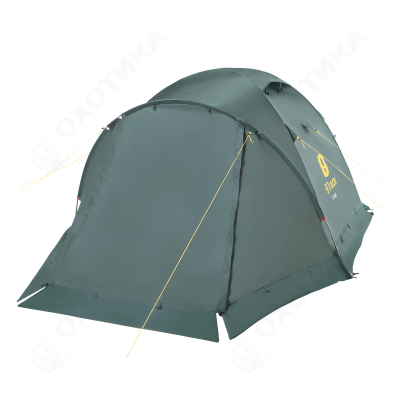Палатка BTrace Talweg 3+ (Зеленый)