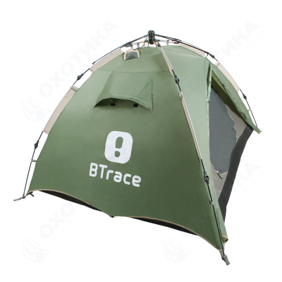 Палатка BTrace Flex 3 Pro быстросборная (Зеленый)