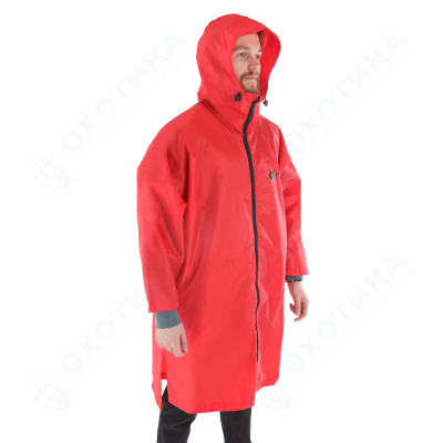 Пончо BTrace Rain Zipper (Красный)