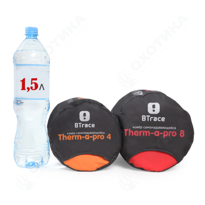 Ковер самонадувающийся BTrace Therm-a-Pro 8, 183х55х8 см (Красный)
