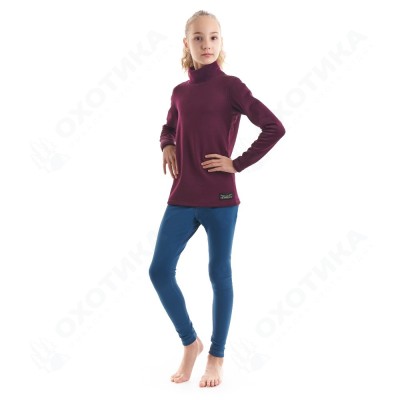 Термобелье Зима высокий ворот FOR TEEN Bordo - Deep Blue