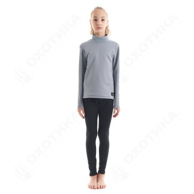 Термобелье Зима высокий ворот FOR TEEN Gray - Black