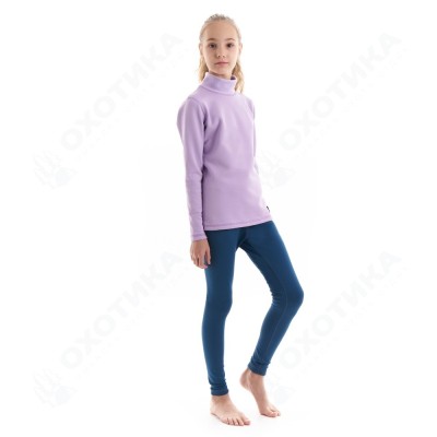 Термобелье Зима высокий ворот FOR TEEN Lavander - Deep Blue
