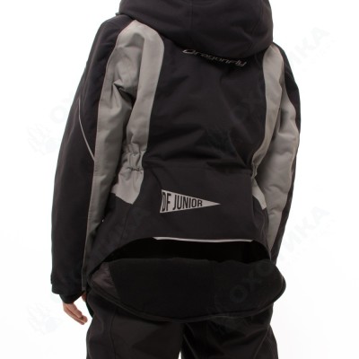 Зимний утепленный комбинезон DF JUNIOR Gravity Black-Gray 2023