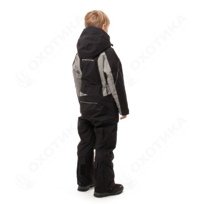 Зимний утепленный комбинезон DF JUNIOR Gravity Black-Gray 2023