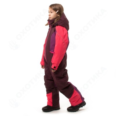Зимний утепленный комбинезон DF Junior. Gravity Purple - Brown 2023