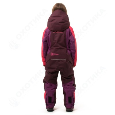 Зимний утепленный комбинезон DF Junior. Gravity Purple - Brown 2023