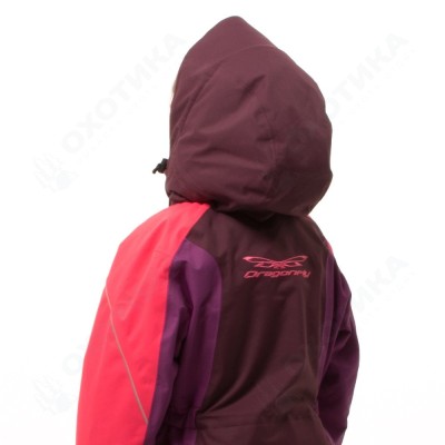 Зимний утепленный комбинезон DF Junior. Gravity Purple - Brown 2023