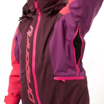 Зимний утепленный комбинезон DF Junior. Gravity Purple - Brown 2023