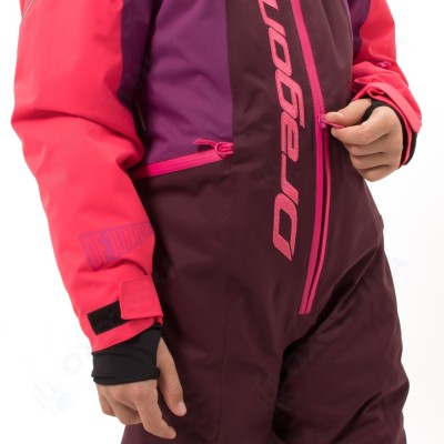 Зимний утепленный комбинезон DF Junior. Gravity Purple - Brown 2023